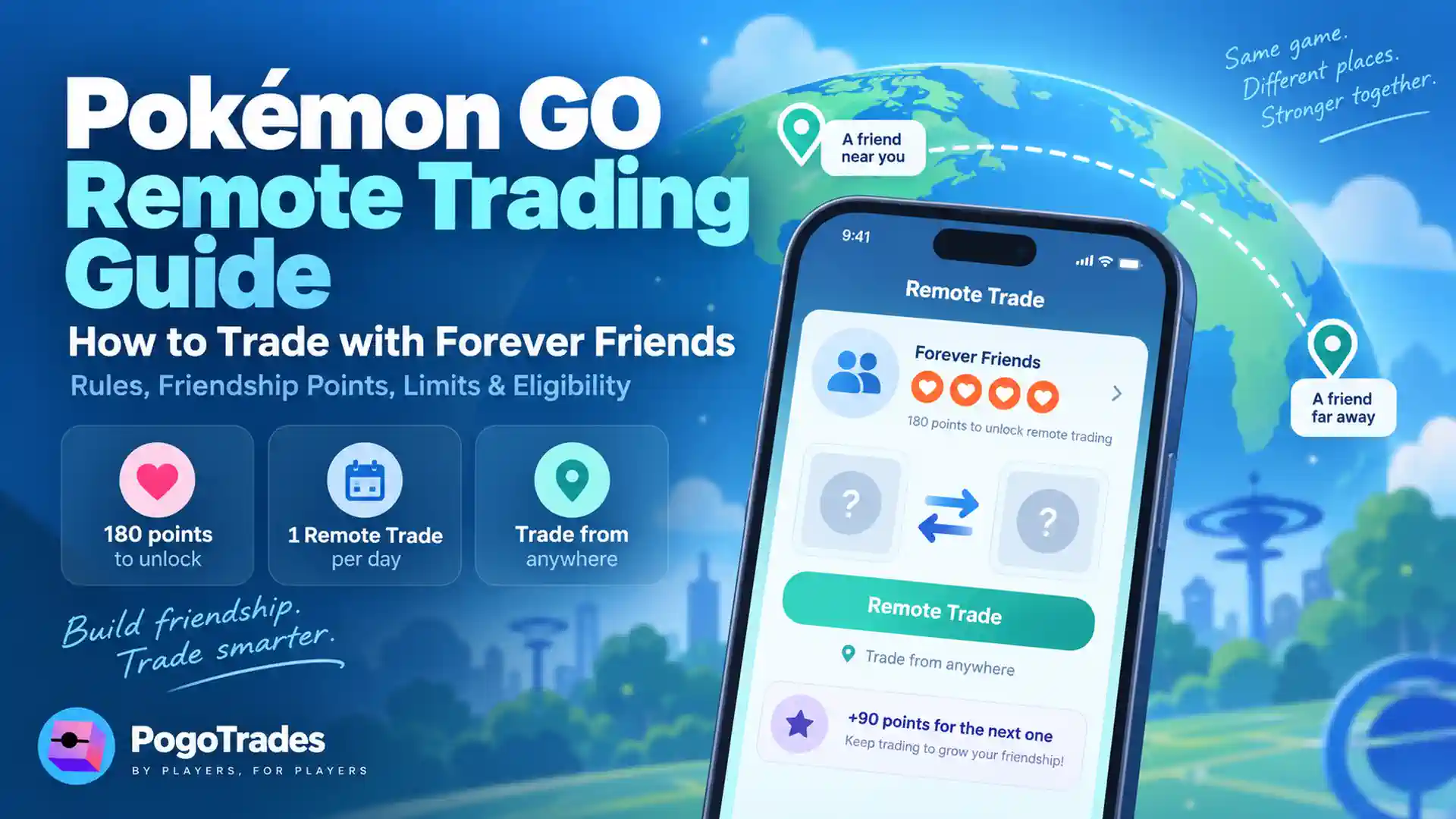 Pokémon GO Remote Trading Guide: How to Trade with Forever Friends