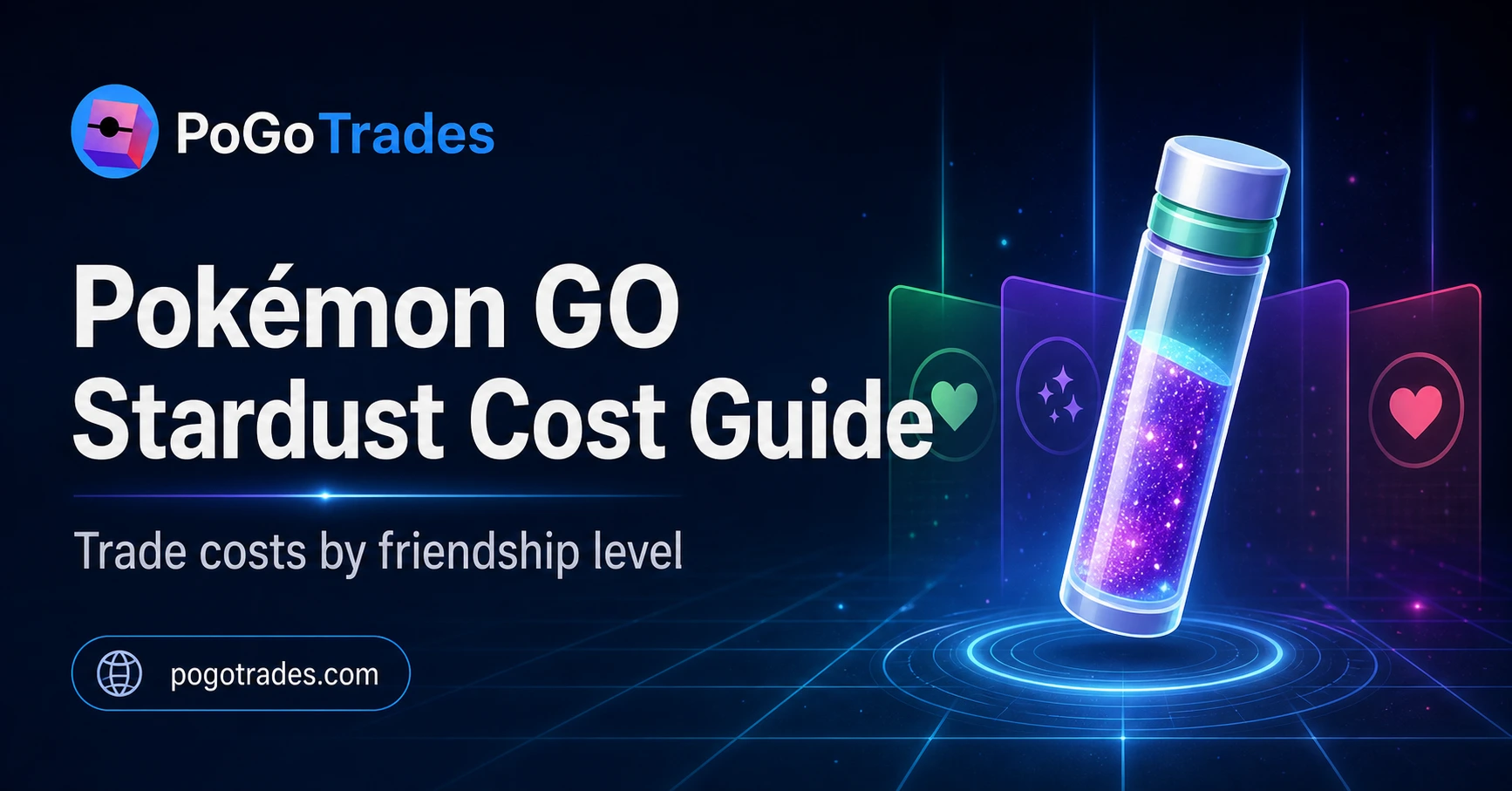 Pokémon GO Stardust Trade Cost Chart | Friendship Levels
