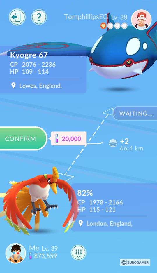 Pokémon GO Special Trades