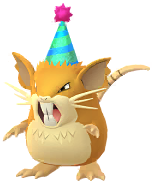 Raticate (Party Hat)
