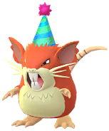 Raticate (Party Hat)