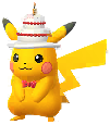 Shiny Pikachu (Cake Hat)
