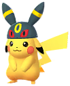 Pikachu (Umbreon Hat)