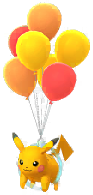 Shiny Flying Pikachu (Special Balloons Okinawa)