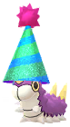 Wurmple (Party Hat)