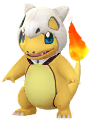 Charmander (Cubone Costume)
