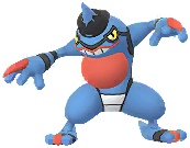 Toxicroak (Fashionable Costume)